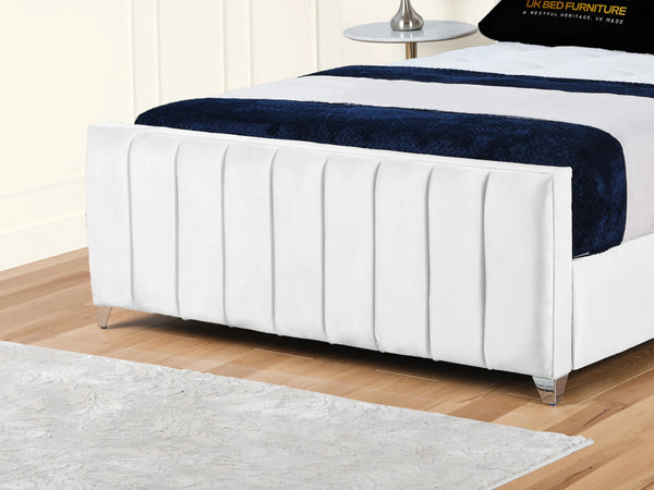Empire Winged upholstered Bed