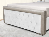Glitz Lunar Upholstered Bed