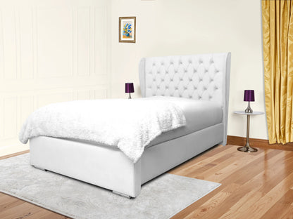 Miri Winged Upholstered Bed