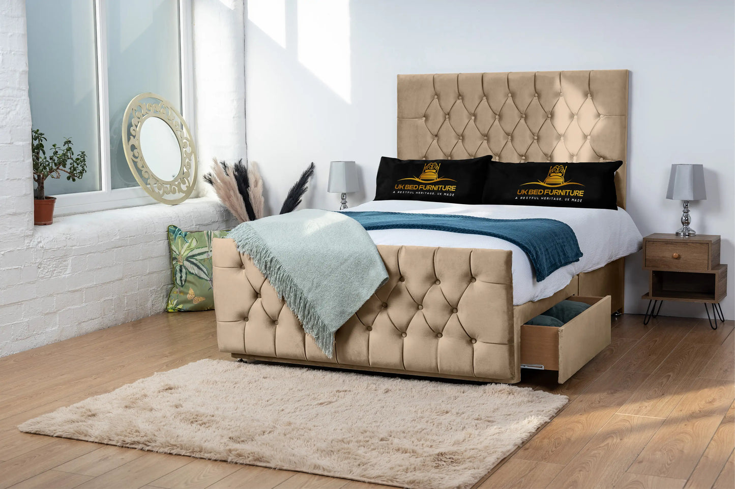 Jublie Chesterfield Divan Bed