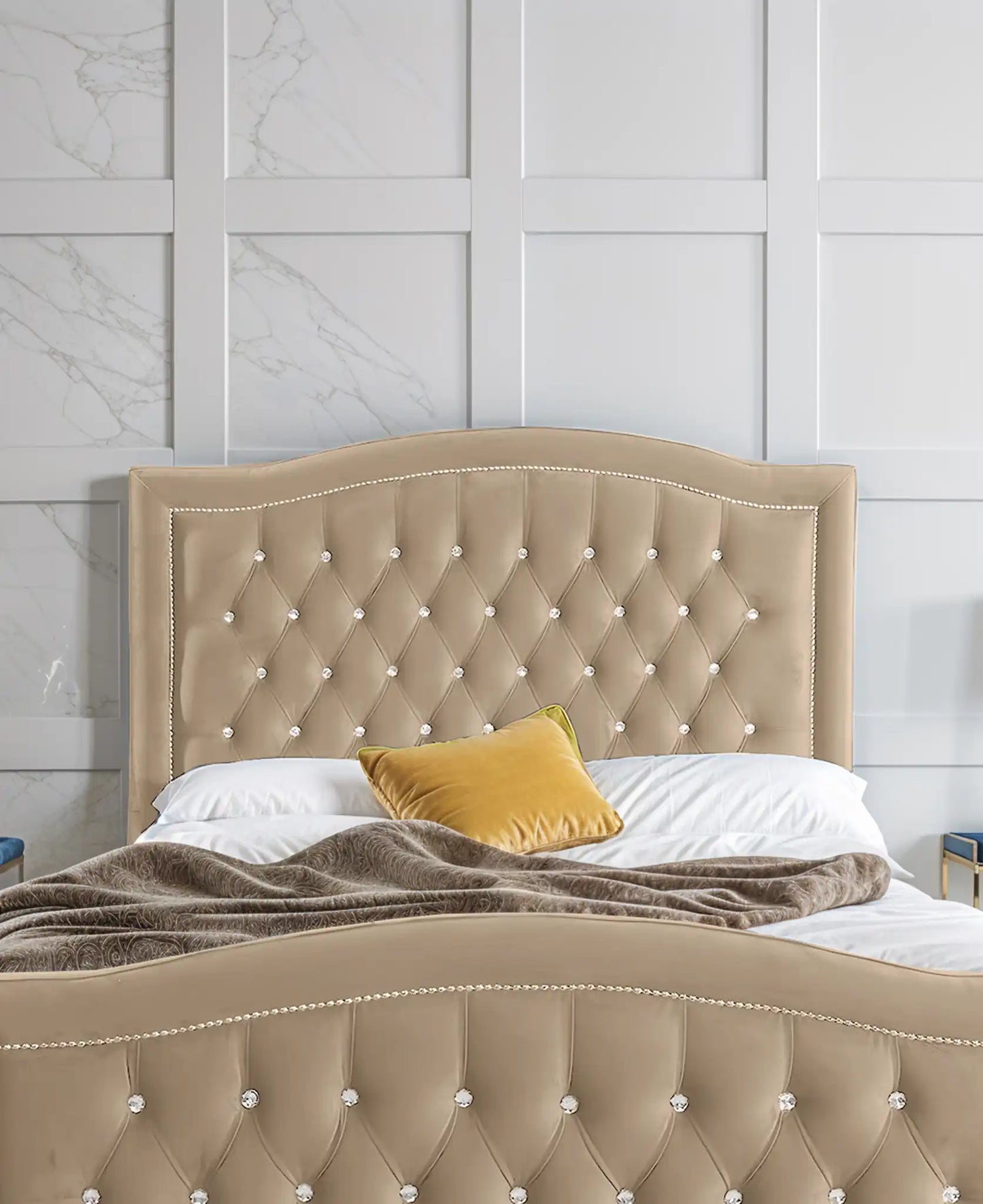 Stockholm Upholstered Bed