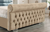 Arcade Sleigh Upholstered Bed