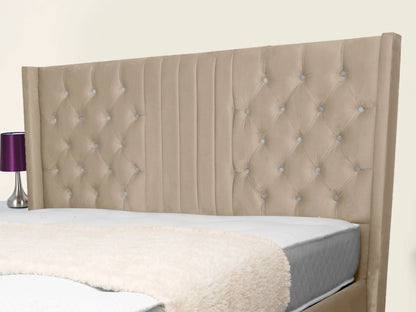 Middleton Winged Upholstered Bed