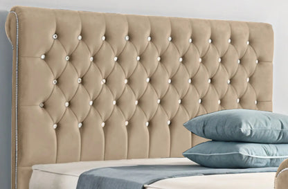 Arcade Sleigh Upholstered Bed