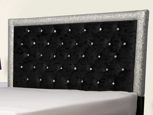 Glitz Lunar Upholstered Bed