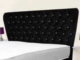 Kendall Winged Upholstered Bed