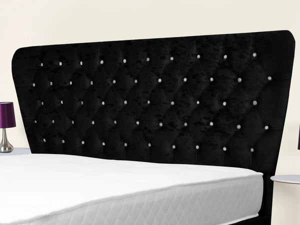 Kendall Winged Upholstered Bed