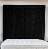 Indulgence Border Upholstered Bed