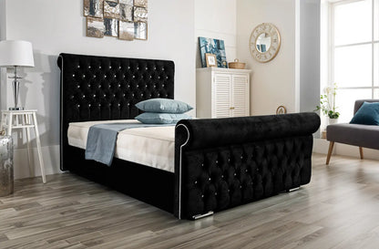 Arcade Sleigh Upholstered Bed