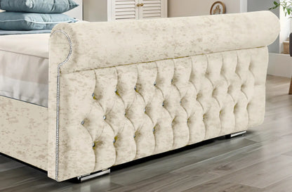 Arcade Sleigh Upholstered Bed