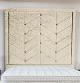 Indulgence Border Upholstered Bed