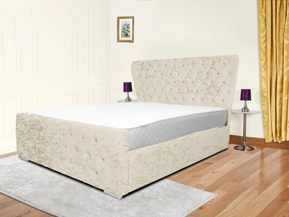 Kendall Winged Upholstered Bed