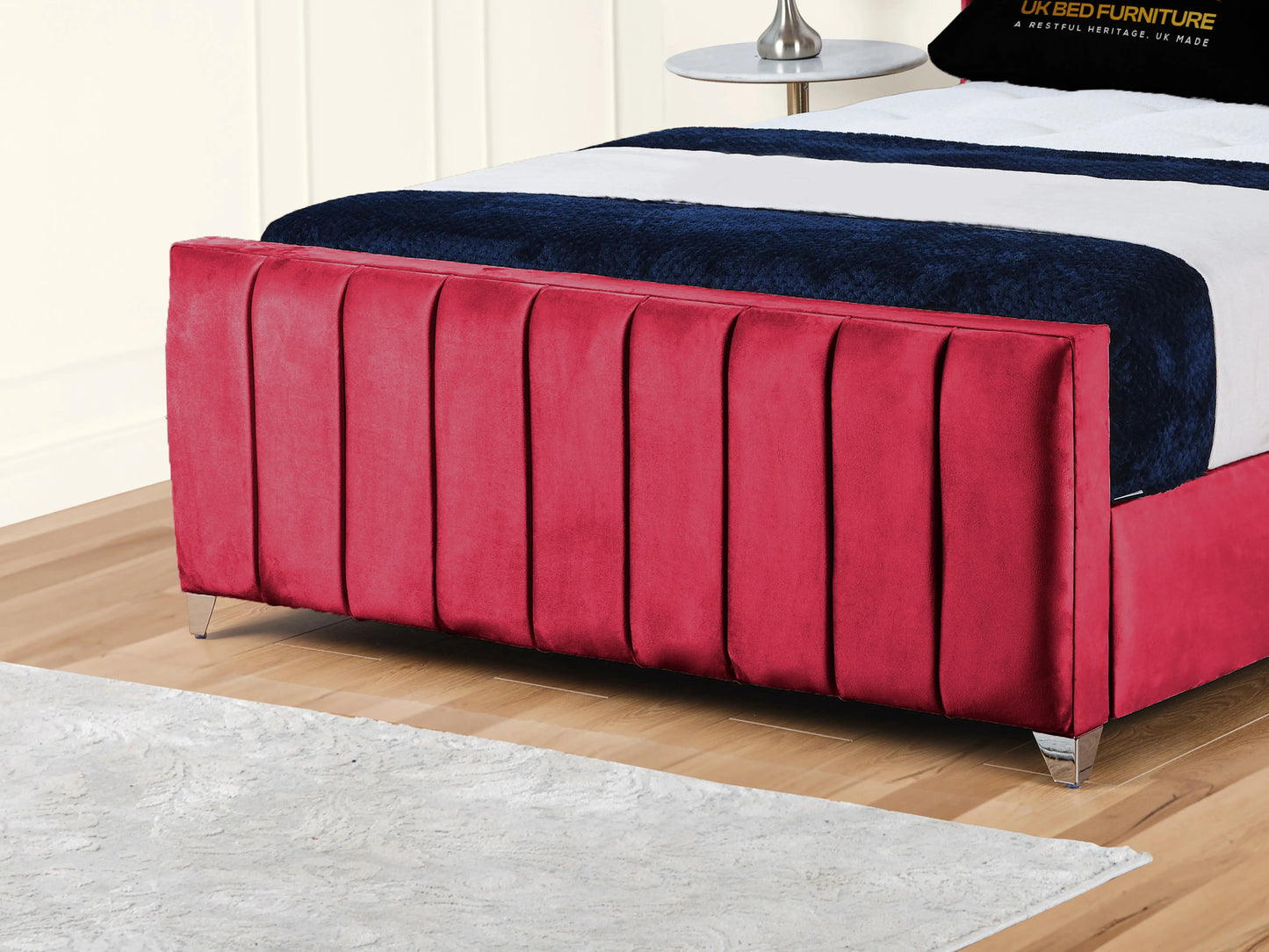Empire Winged upholstered Bed