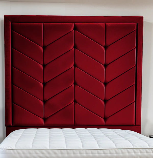 Indulgence Border Upholstered Bed