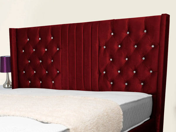 Middleton Winged Upholstered Bed