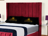 Empire Winged upholstered Bed