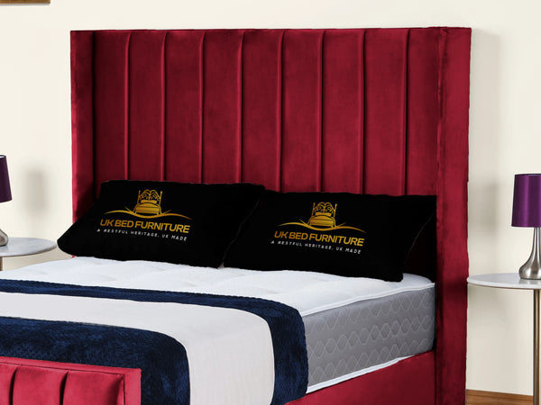 Empire Winged upholstered Bed