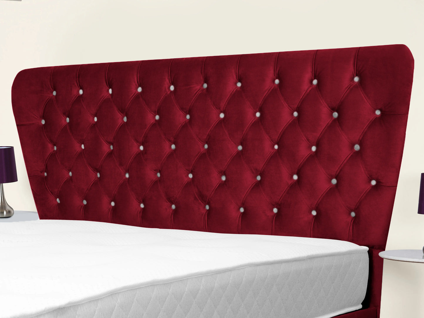 Kendall Winged Upholstered Bed