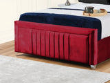 Cannas upholstered bed