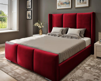 Miami winged Upholstered Bed
