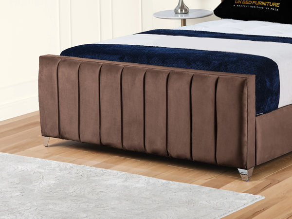 Empire Winged upholstered Bed