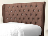 Miri Winged Upholstered Bed