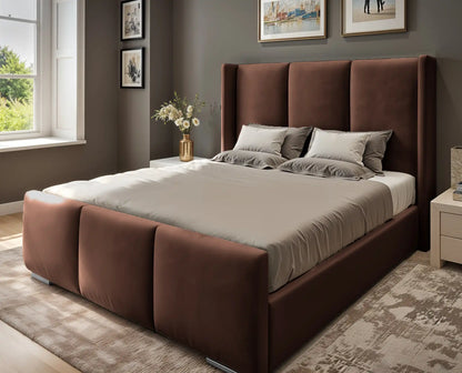 Miami winged Upholstered Bed