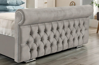 Arcade Sleigh Upholstered Bed