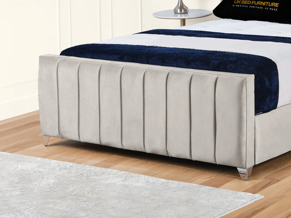 Empire Winged upholstered Bed