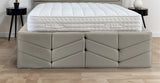 Indulgence Border Upholstered Bed