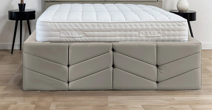 Indulgence Border Upholstered Bed