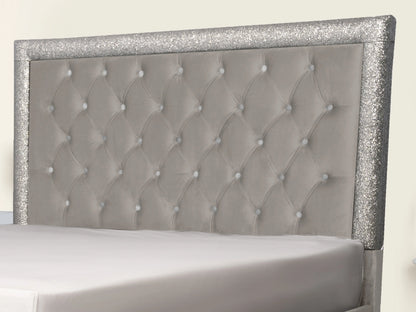 Glitz Lunar Upholstered Bed