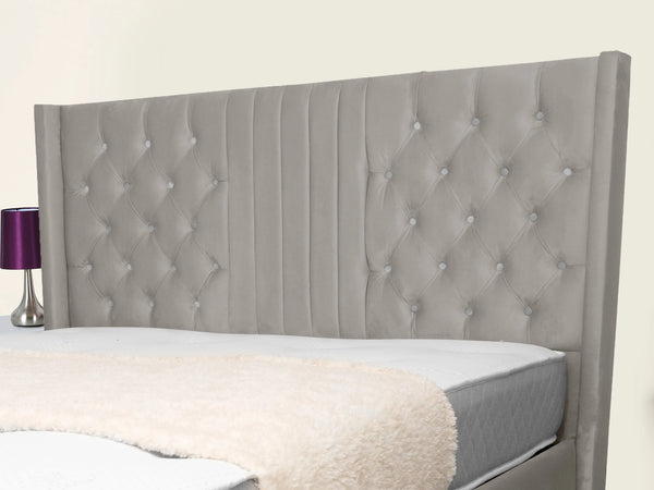 Middleton Winged Upholstered Bed
