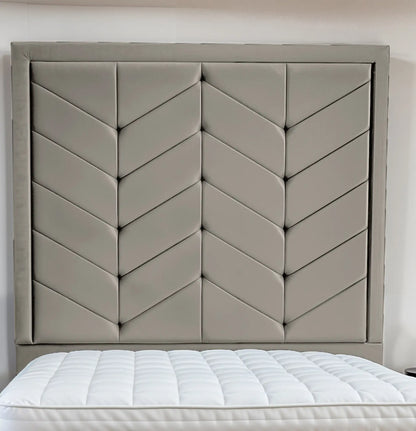 Indulgence Border Upholstered Bed