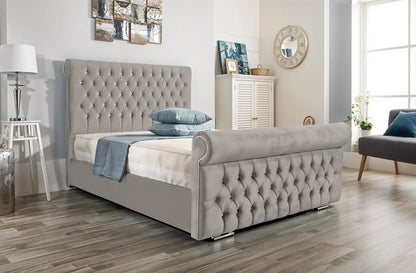 Arcade Sleigh Upholstered Bed