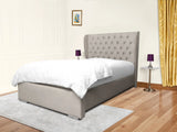 Miri Winged Upholstered Bed