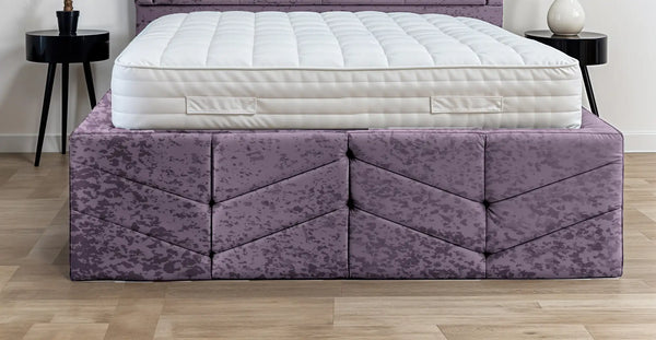 Indulgence Border Upholstered Bed