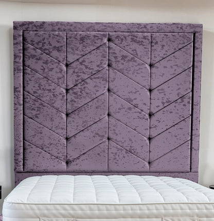 Indulgence Border Upholstered Bed