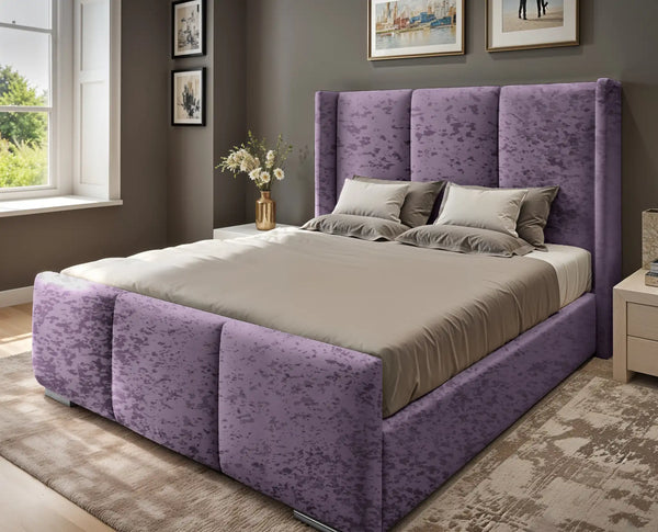 Miami winged Upholstered Bed