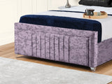 Cannas upholstered bed