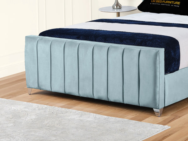 Empire Winged upholstered Bed