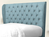 Miri Winged Upholstered Bed