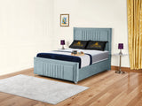 Cannas upholstered bed