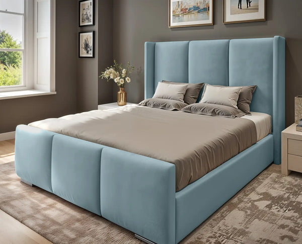 Miami winged Upholstered Bed