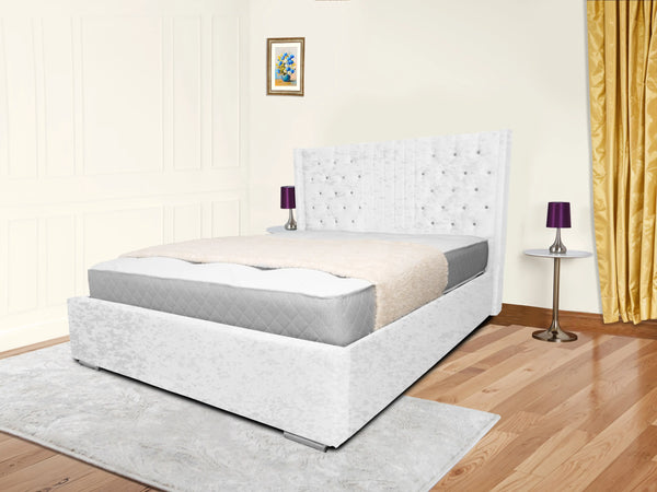 Middleton Winged Upholstered Bed